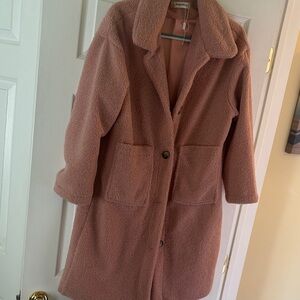 Target Women's Blush Teddy Jacket